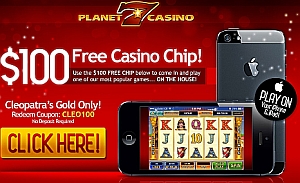 planet7 rtg mobile casino 100 free