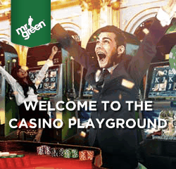 Mister Green casino, 10 free spins